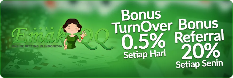 Bonus dan promo judi poker online di EmakQQ